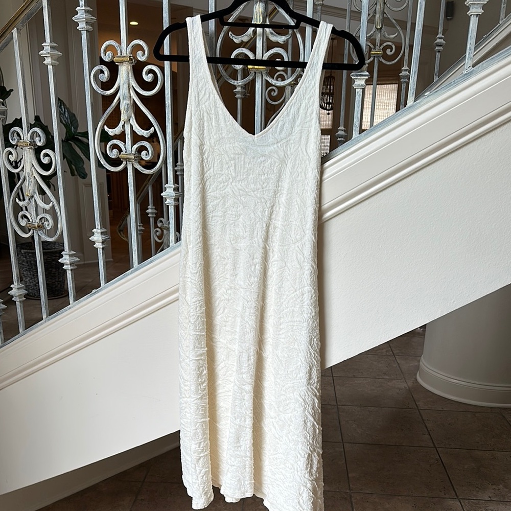 Zara Off-White Textured Blouse